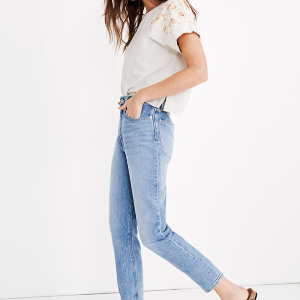 Madewell Momjeans